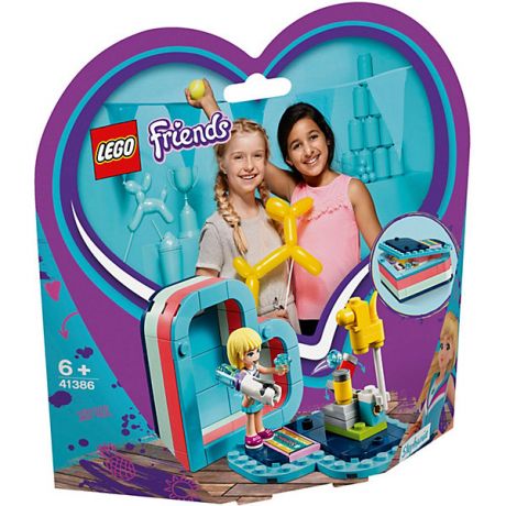 LEGO Конструктор LEGO Friends 41386: Летняя шкатулка-сердечко для Стефани