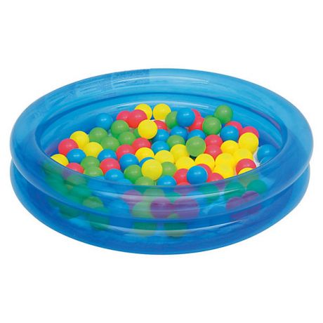 Bestway Детский надувной бассейн с 50 шариками для игры, Bestway