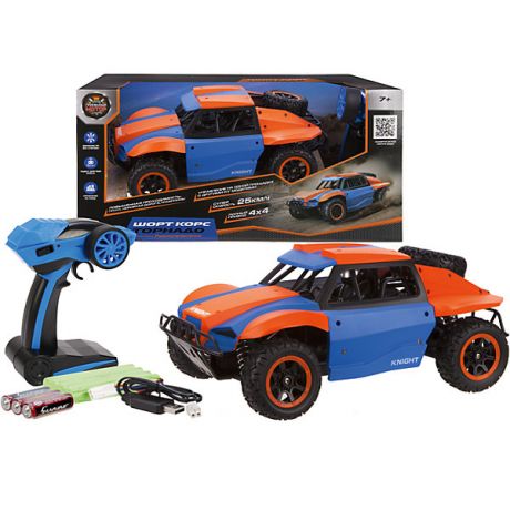 Пламенный мотор Машина Пламенный мотор "Шорт корс: Торнадо", сине-оранжевая