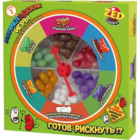 Zed Candy Настольная игра Zed Candy Мармеладские игры 1 серия, упаковка с окошком