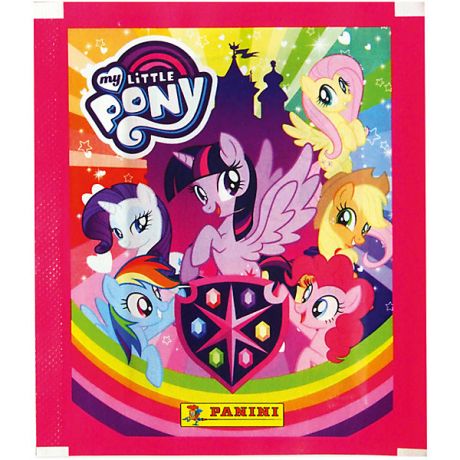 Panini Наклейки My Little Pony 2019 (1 пакет с 5 наклейками)