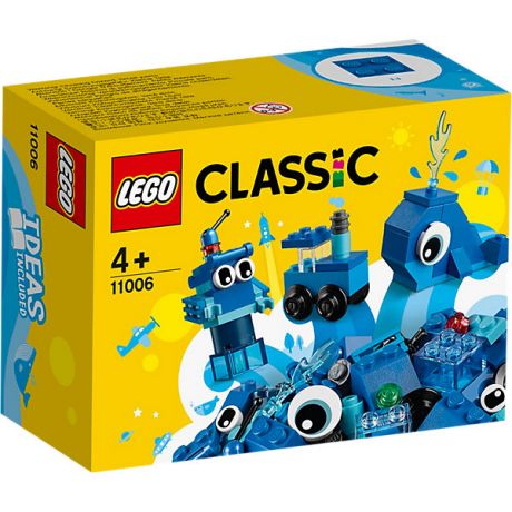 LEGO Конструктор LEGO Classic 11006: Синий набор для конструирования