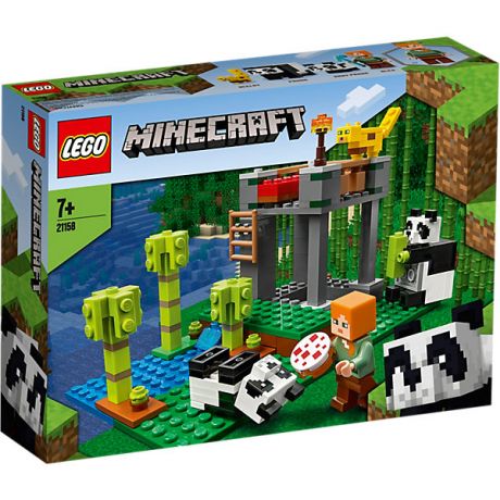 LEGO Конструктор LEGO Minecraft 21158: Питомник панд