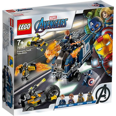 LEGO Конструктор LEGO Super Heroes 76143: Мстители: Нападение на грузовик