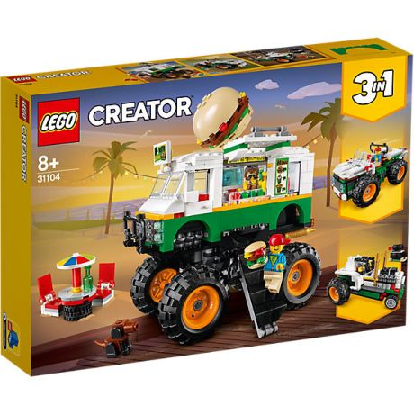 LEGO Конструктор LEGO Creator 31104: Грузовик "Монстрбургер"