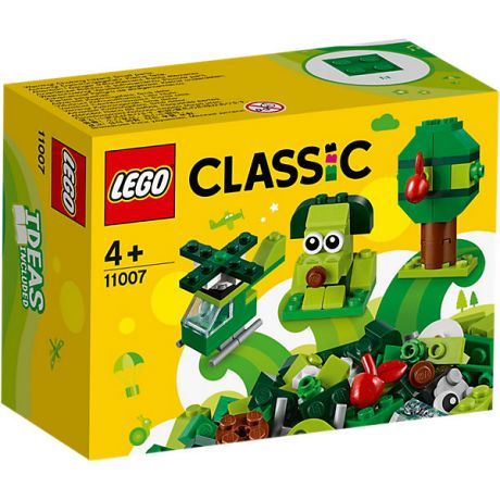 LEGO Конструктор LEGO Classic 11007: Зелёный набор для конструирования