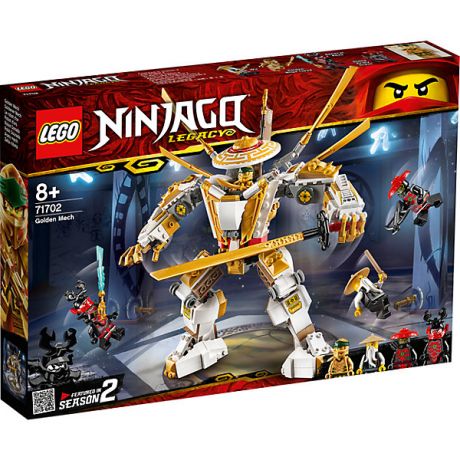 LEGO Конструктор LEGO Ninjago 71702: Золотой робот