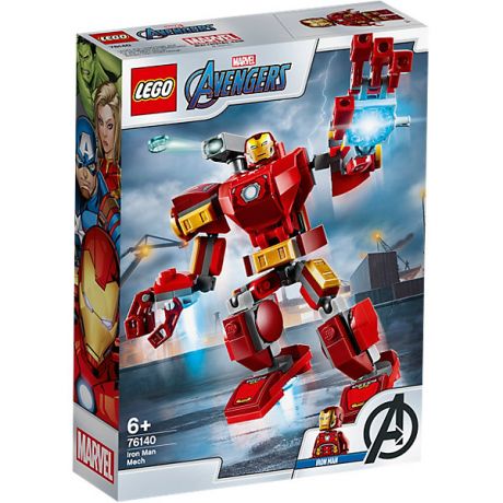 LEGO Конструктор LEGO Super Heroes 76140: Железный Человек: трасформер