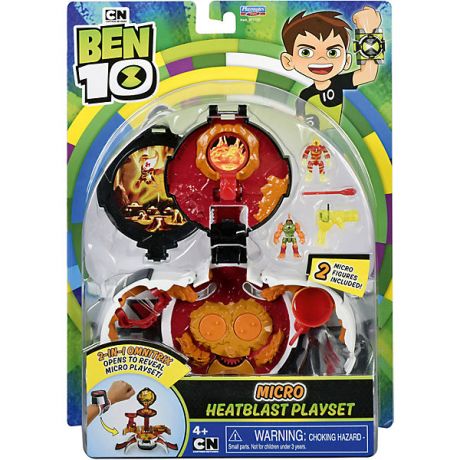 PLAYMATES Игровой набор Playmates Ben 10 "Микромир. Человек-огонь"