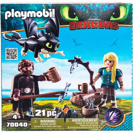 PLAYMOBIL® Игровой набор Playmobil Dragons "Викинг и Астрид"
