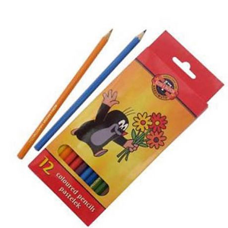 Koh-i-noor KOH-I-NOOR Набор карандашей цветных КРОТ, 12 цв