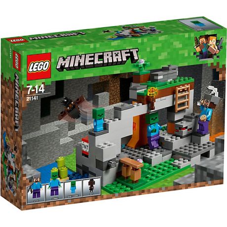 LEGO Конструктор LEGO Minecraft 21141: Пещера зомби