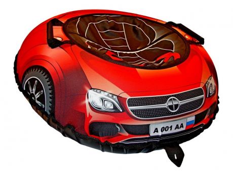 Тюбинг RT Super Car Mercedes 100cm Red + автокамера