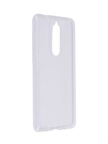 Чехол SkinBox для Nokia 5.1 Slim Silicone Transparent T-S-N51-006