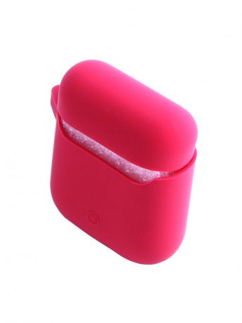 Чехол Krutoff для AirPods Silicon Case With Carbine Rose Red 10867