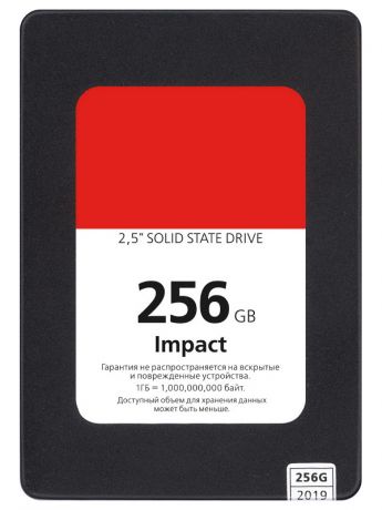 Жесткий диск SmartBuy Impact 256Gb SBSSD-256GT-PH12-25S3