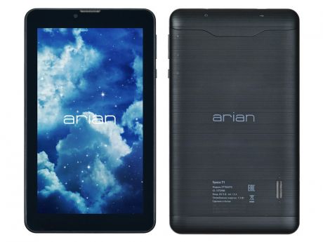 Планшет Arian Space 71 Black st7002pg (Spreadtrum SC7731C 1.2 GHz/512Mb/4Gb/3G/GPS/Wi-Fi/Bluetooth/Cam/7.0/1024x600/Android)