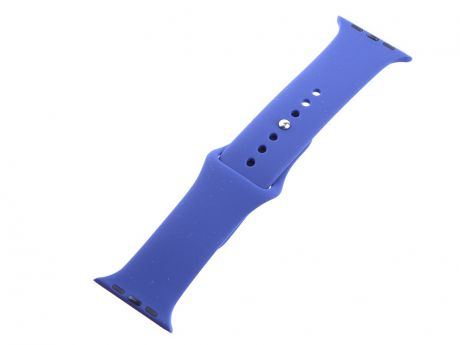 Аксессуар Ремешок DF для Apple Watch 42mm/44mm iClassicband-02 Blue