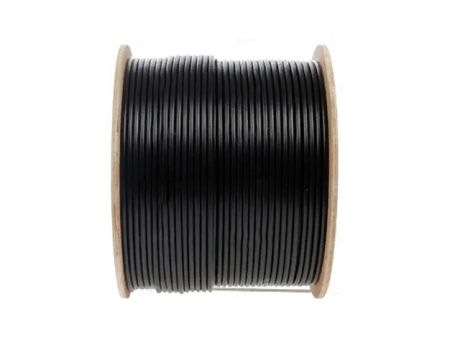 Сетевой кабель 5bites UTP/ SOLID / 5E / 24AWG / CCAG/PE / BLACK/OUTDOOR / DRUM / 305M Black US5500-305APE