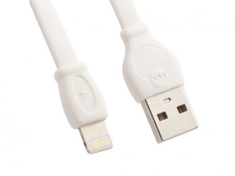 Аксессуар WK Fast Cable WDC-023 USB - Lightning 1.0m White 0L-00035281