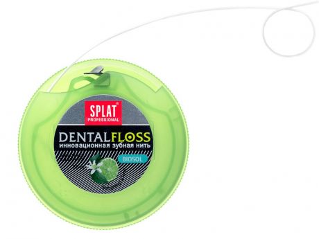 Зубная нить Splat Dental Floss c ароматом бергамота и лайма 30m ФБ-601