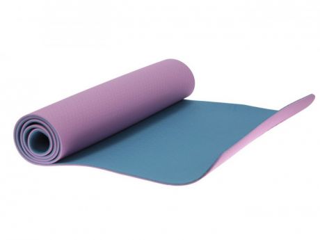 Коврик для йоги Bradex 183x61x0.6cm Purple-Light Blue SF 0402