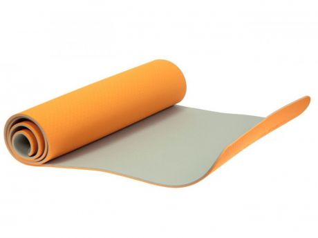 Коврик для йоги Bradex 183x61x0.6cm Orange-Grey SF 0403