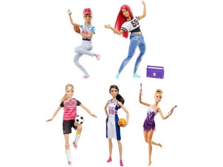 Кукла Mattel Barbie Спортсменки безграничные движения DVF68