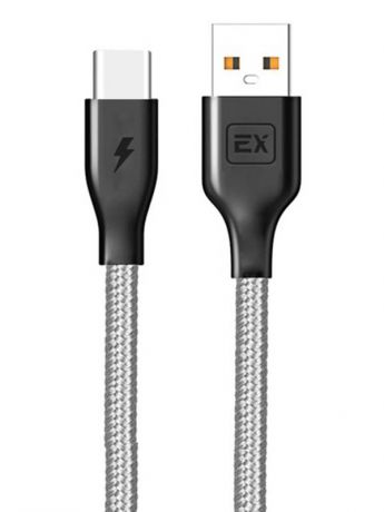 Аксессуар Exployd USB - TYPE-C Classic 1m Grey EX-K-499