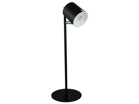 Настольная лампа Ультра Лайт UL0136 Black-Silver