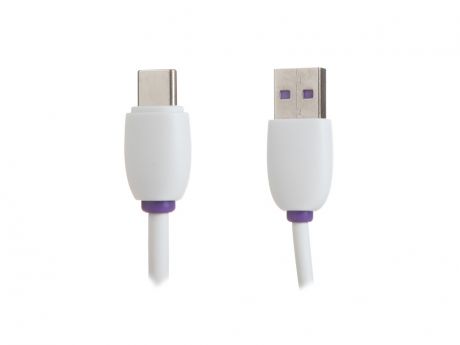 Аксессуар Baseus Purple Ring HW Quick Charging USB - Type-C 40W 1m White CATZS-02