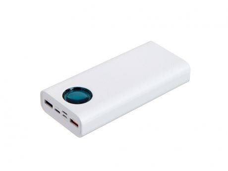 Внешний аккумулятор Baseus Power Bank Amblight Digital Display Quick Charge 20000mAh White PPALL-LG02
