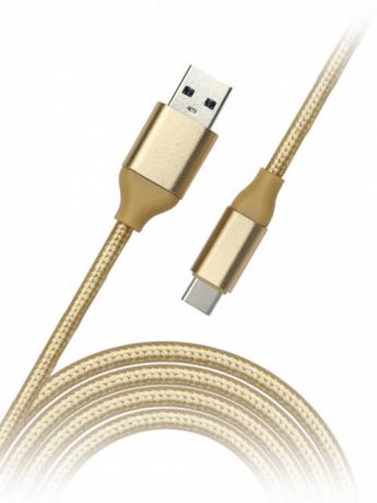 Аксессуар SmartBuy USB 3.0 - USB Type-C 1.2m Gold iK-3012