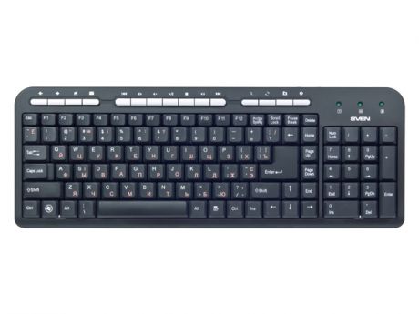 Клавиатура Sven Standard 309M Black SV-03100309UB