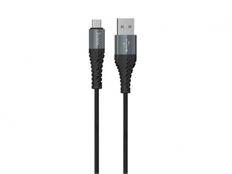 Аксессуар Hoco X38 Cool USB - MicroUSB Black