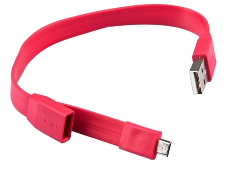 Аксессуар Liberty Project Браслет USB - Micro USB Red