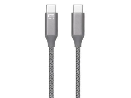 Аксессуар Dorten Tetron Series USB Type-C - USB Type-C 2m Dark Grey DN400400