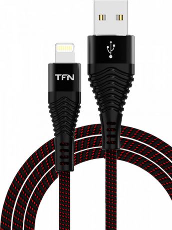Аксессуар TFN Forza USB - Lightning 1m Black TFN-CFZLIGUSB1MBK