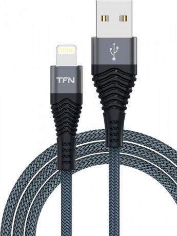 Аксессуар TFN Forza USB - Lightning 1m Graphite TFN-CFZLIGUSB1MGR