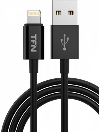 Аксессуар TFN TPE USB - Lightning 1m Black TFN-CLIGUSB1MTPBK