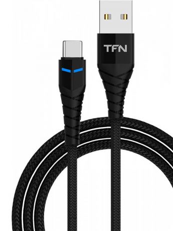 Аксессуар TFN Knight USB - USB Type-C 1m 5A Black TFN-CKNUSBCUSB1MBK