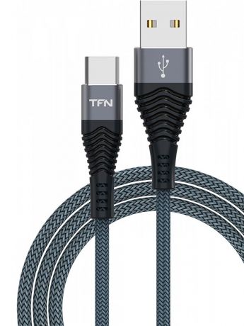 Аксессуар TFN Forza USB - USB Type-C 1m Graphite TFN-CFZUSBCUSB1MGR