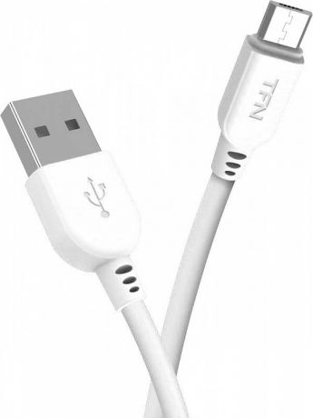 Аксессуар TFN PVC USB - microUSB 1m White TFN-CMIC1MPVCWH