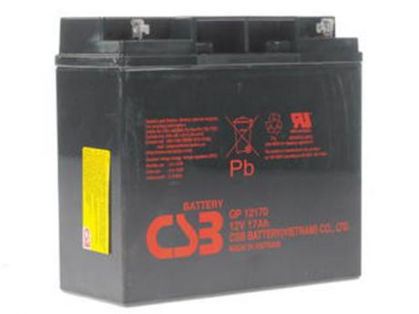 Аккумулятор для ИБП CSB GP-12170 12V 17Ah клеммы под болт M5