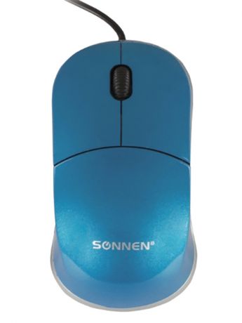 Мышь Sonnen M-2241 Light Blue 512636