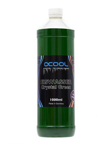 Охлаждающая жидкость Alphacool Eiswasser Crystal Green UV-active 1000ml 18545/1012562