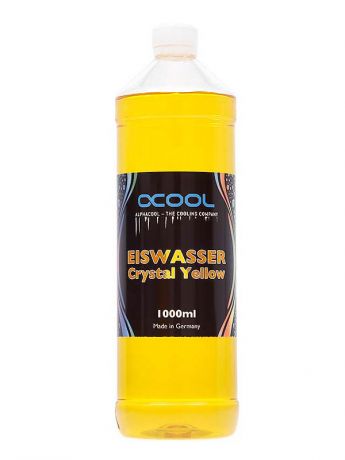 Охлаждающая жидкость Alphacool Eiswasser Crystal Yellow 1000ml 18546/1014013