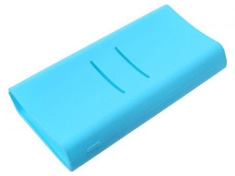 Чехол Xiaomi Silicone Case Slim for Power Bank 5000 Blue