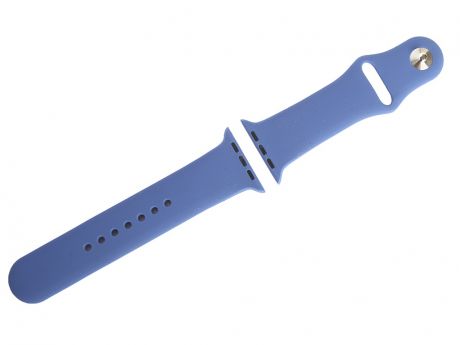 Аксессуар Ремешок Gurdini Sport Silicone для APPLE Watch 42mm/44mm Delft Blue 910755