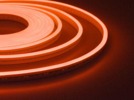 Светодиодная лента ELF NeonLine боковой изгиб 12V 5m IP 20 Orange ELF-NL-5-side-in-O